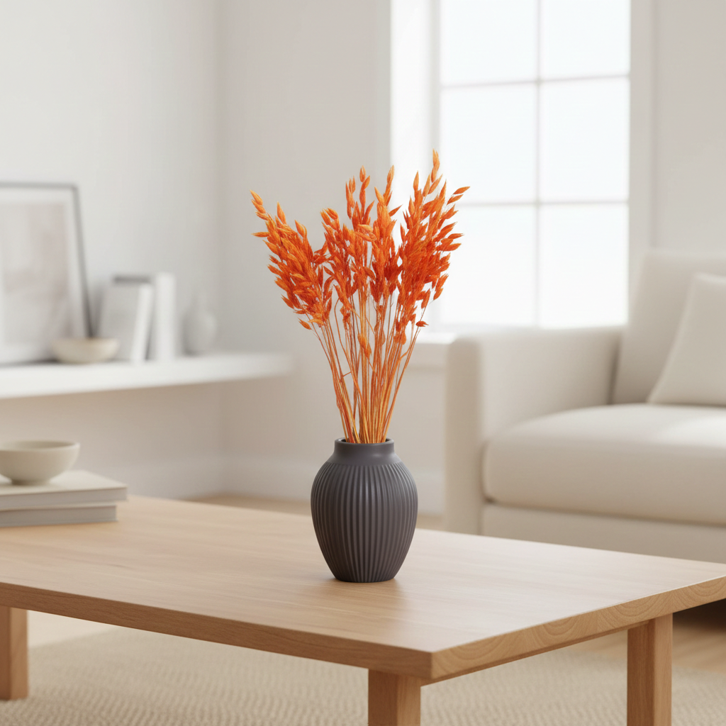 Sušená Avena (Oves) oranžová - přírodní dekorace do interiéru